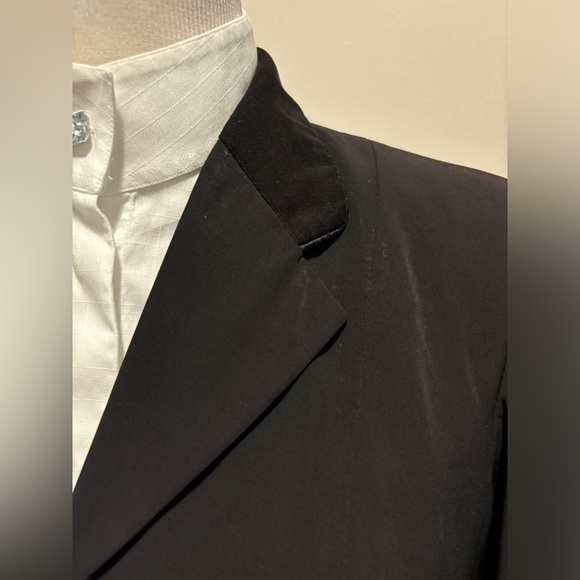 Grand Prix Show Jacket.Washable Show Jacket.Fabric 69. 95% Polyester 5% Spandex. - Picture 7 of 8
